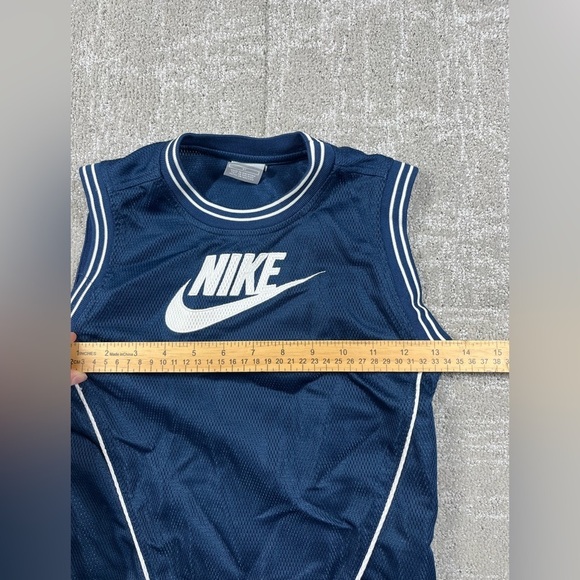 Nike Sleeveless Youth Blue Jersey Basketball Size 4T - Picture 5 of 5